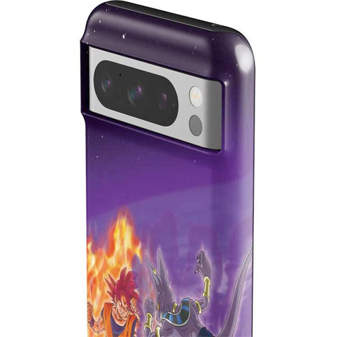 Dragon Ball Super Goku vs Beerus Google Pixel 8 Pro Impact Case